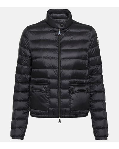 Moncler Blouson en duvet noir Lans