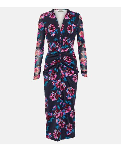 Diane von Furstenberg Hades Dress By Diane Von Furstenberg - Blue