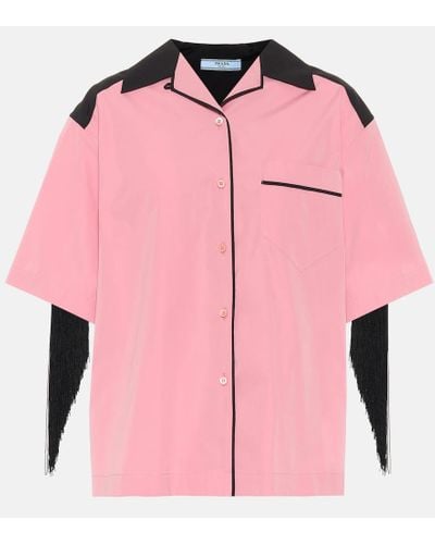 Prada Hemd aus Baumwolle - Pink