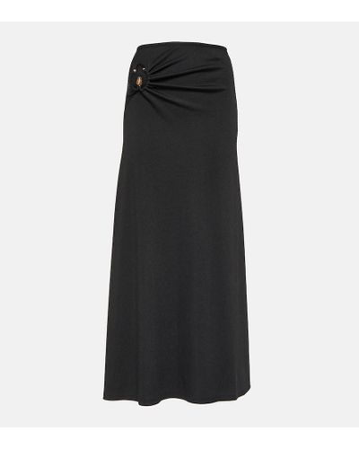 Christopher Esber Callisto Orbit Embellished Maxi Skirt - Black