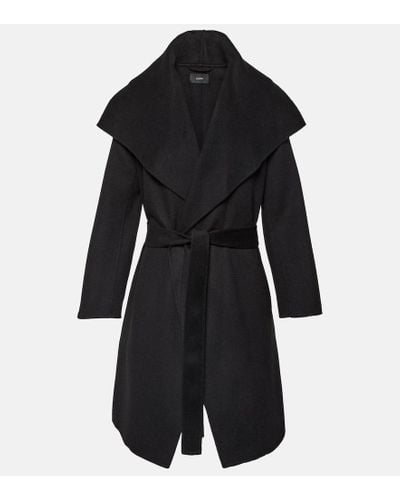 JOSEPH Cappotto Granby in lana e cashmere - Nero