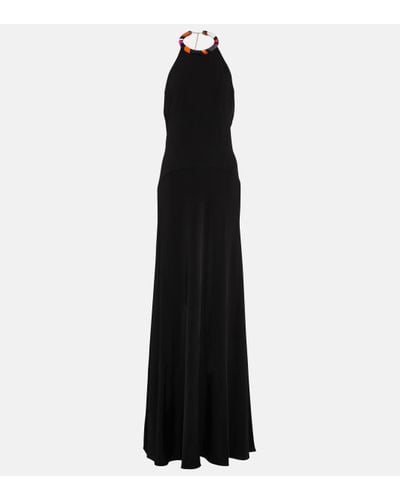 Emilio Pucci Robe longue - Noir