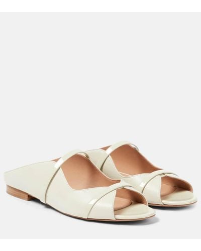 Malone Souliers Norah Leather Sandals - White