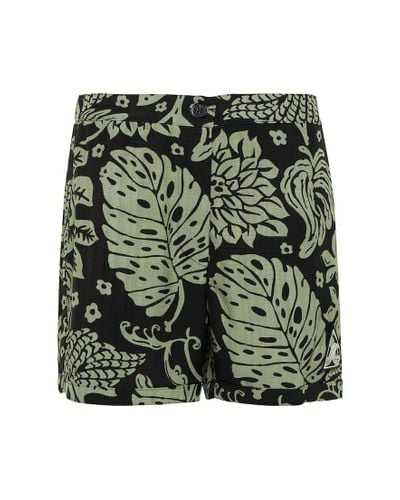 Jil Sander Printed Shorts - Green