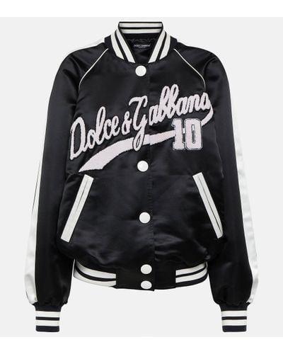 Dolce & Gabbana Bomber Jacket - Black
