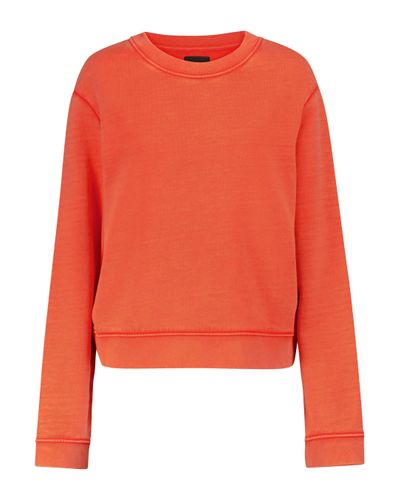 RTA Emilia Cotton Jersey Sweatshirt - Orange