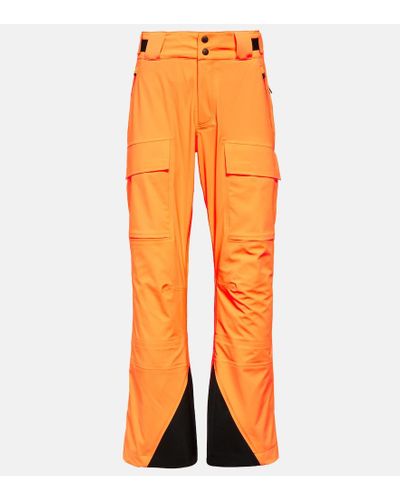 Aztech Mountain Pantaloni da sci Hayden in shell - Arancione