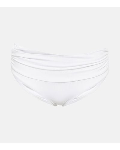 Melissa Odabash Bel Air Low-rise Bikini Bottoms - White