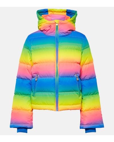 Perfect Moment Polar Flare Down Jacket - Multicolor
