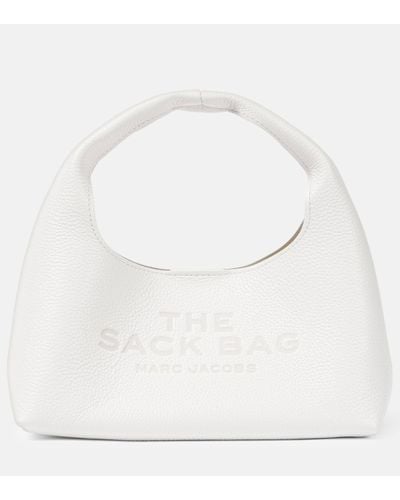 Marc Jacobs Cabas The Sack Mini en cuir - Blanc