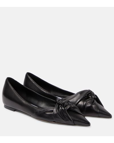 Jimmy Choo Hedera Flat Shoes - Black