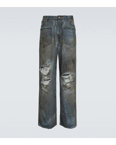 Balenciaga Distressed Jeans - Grau