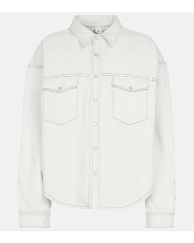 Wardrobe NYC Surchemise en jean - Blanc