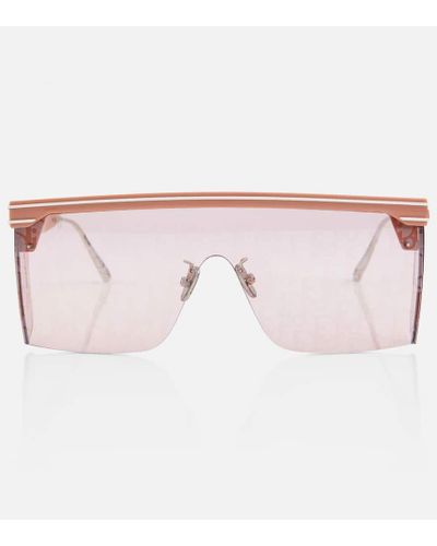 Dior Diorclub M1u Flat-brow Sunglasses - Pink