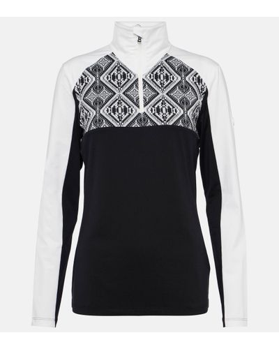 Bogner Elvira Jacquard Top - Black