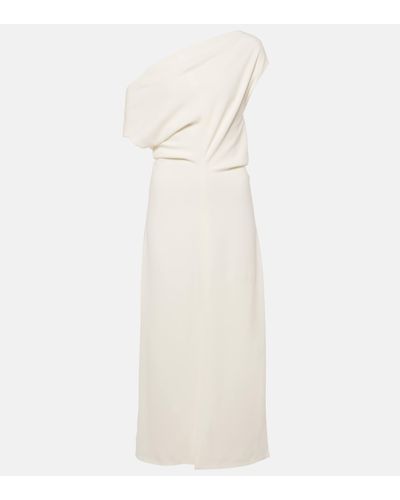 Proenza Schouler Rosa Crepe Midi Dress - White