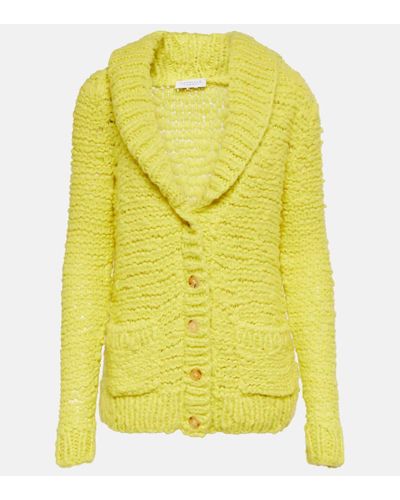 Gabriela Hearst Cardigan Moses in cashmere - Giallo