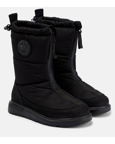 Canada Goose Cypress Fold-down Puffer Boot - Black