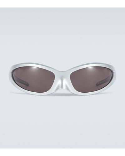 Balenciaga Acetate Sunglasses - White
