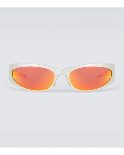 Balenciaga Ovale Sonnenbrille Reverse Xpander - Pink