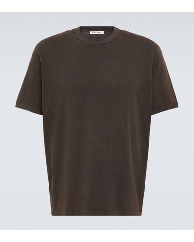 Our Legacy Box Cotton Jersey T-shirt - Brown