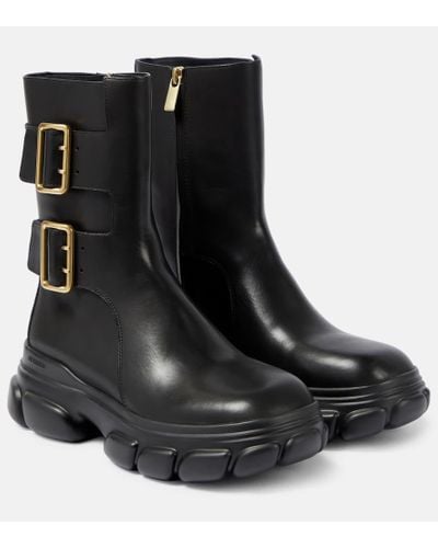 Jonathan Simkhai Sid Leather Boots - Black