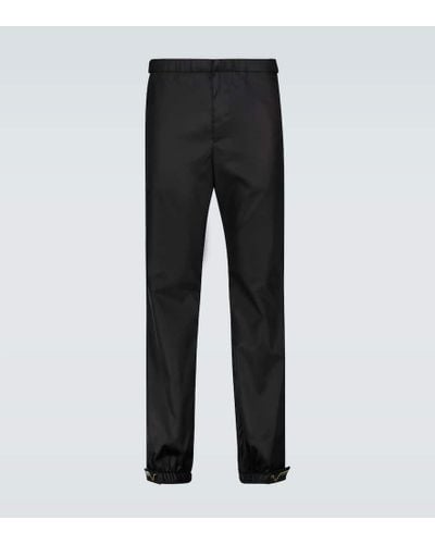 Prada Pantalones de nylon - Negro