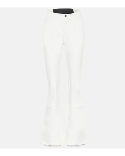 Fusalp Pantalones de esquí Tipi II acampanados - Blanco