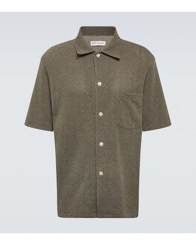 Our Legacy Box Boucle Shirt - Green
