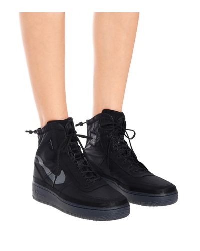 nike air force 1 shell on feet