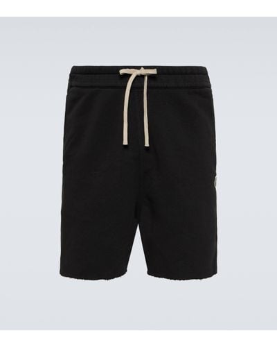 Moncler Genius X Rick Owens – Short en coton melange - Noir