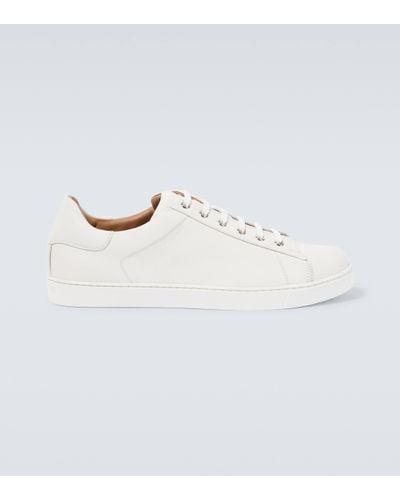 Gianvito Rossi Leather Low-top Trainers - White