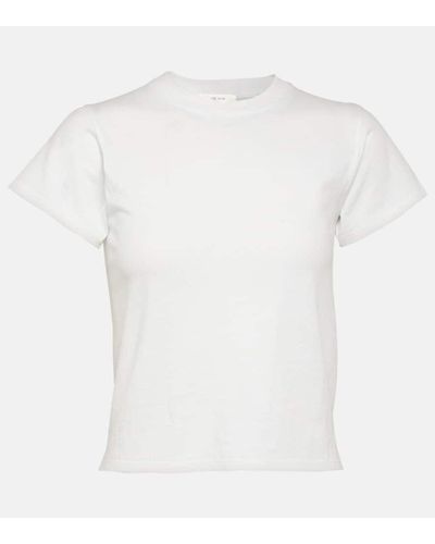 The Row Tommy Cotton Jersey T-shirt - White