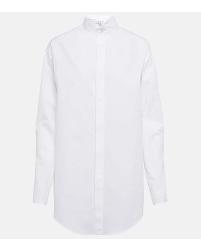 Alaïa Hemd aus Baumwolle - Weiß