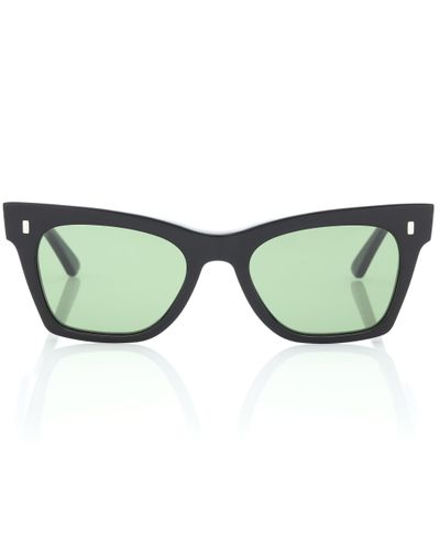 Celine Rectangular Cat-eye Sunglasses - Black