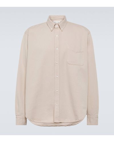 Frankie Shop Sinclair Cotton Shirt - Natural