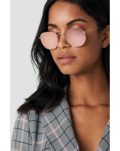 ray ban copper gradient flash