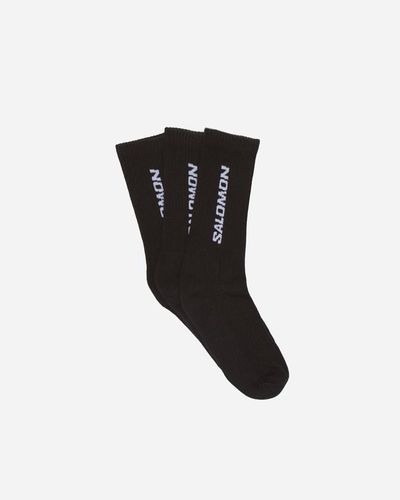 Salomon Everyday crew 3-pack socks - Noir