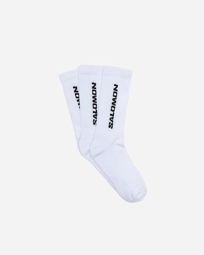 Salomon Everyday crew 3-pack socks - Blanc
