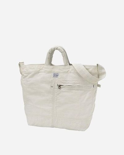 Porter-Yoshida and Co Mile 2way tote bag small - Blanc