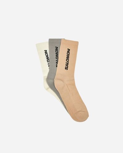 Salomon Everyday crew 3-pack socks - Blanc