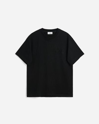 Soulland Kai beaded t-shirt - Noir