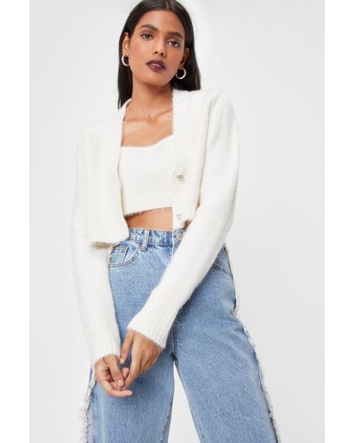 nasty gal cardigan set