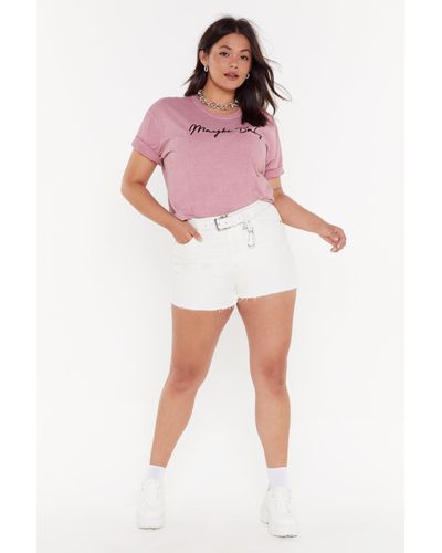 nasty gal white joggers