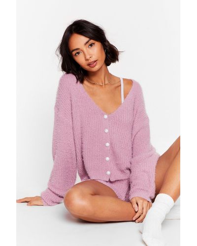nasty gal cardigan set