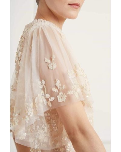 honesty flower gown needle and thread