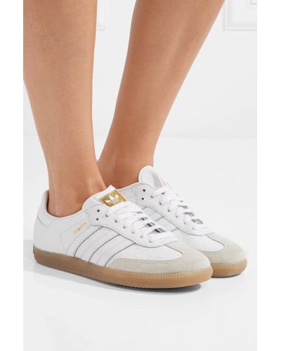 adidas Originals Samba Suede-trimmed 