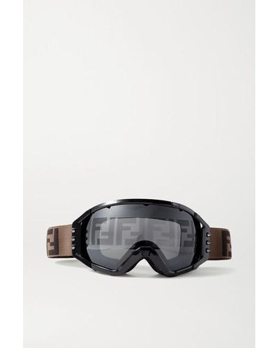 Fendi Studded Ski Goggles in Black - Lyst