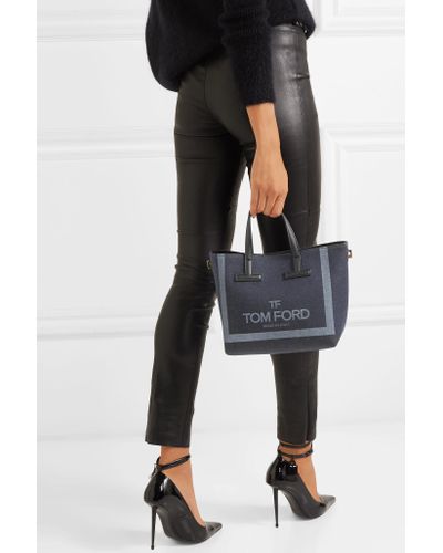 tom ford denim tote