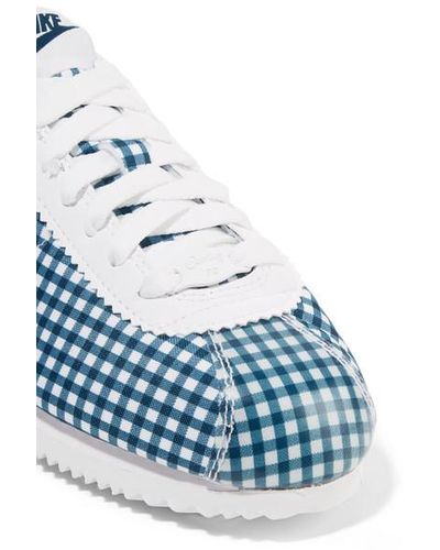 gingham nike cortez